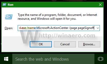 Windows 10: n avoimen toimintakeskuksen ratkaisut