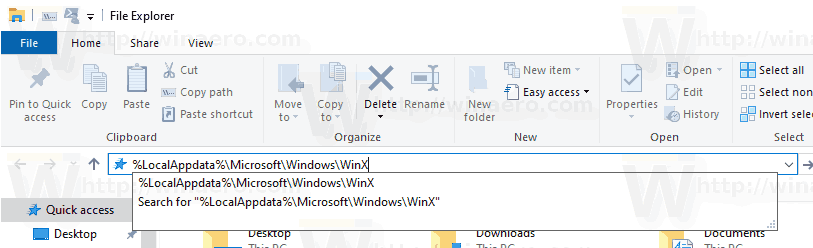 Folder grupowy WinX