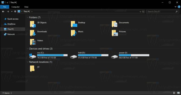 Windows 10 Enable File Explorer Dark Theme