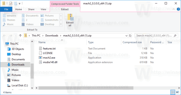 Windows 10 Habilitar la pestaña predeterminada del Administrador de tareas Mach2