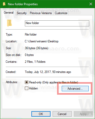 ضغط المجلد بدون المجلدات الفرعية Windows 10
