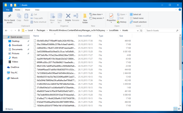 Folder Spotlight w systemie Windows 10 Run