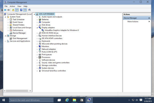 Windows 10 virtualbox upravljački program za video