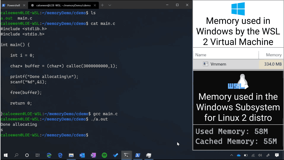 Pengembalian Memori Windows 10 Selesai