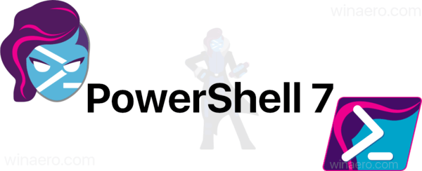 Banner prostředí PowerShell 7
