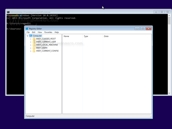 Windows 10-Datei laden Hive-Systemdatei