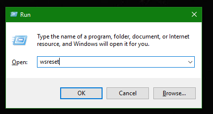 Windows 10 resetuje mezipaměť úložiště