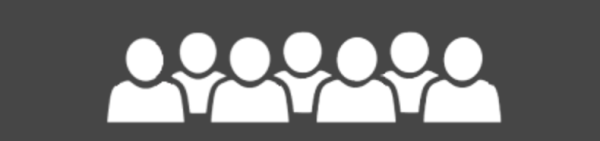 banner de logotipo de aplicación de personas