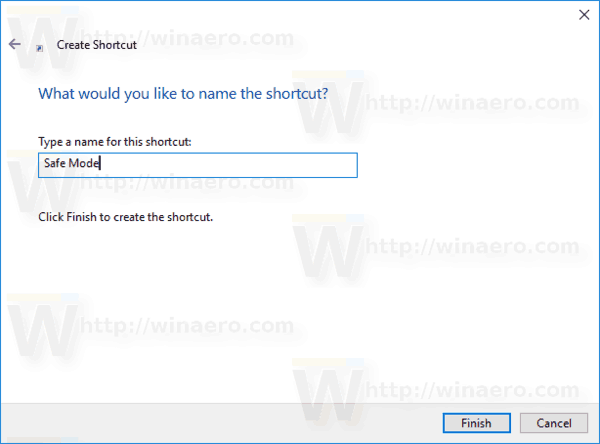 Sol·licitud UAC de drecera del mode segur de Windows 10