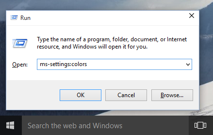 Windows 10ms 설정 실행