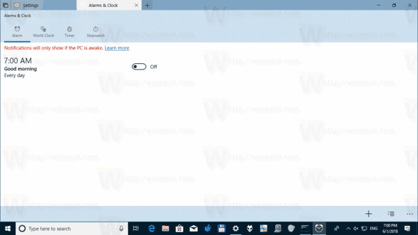 Άνοιγμα εφαρμογής σε νέα καρτέλα με σύνολα στα Windows 10