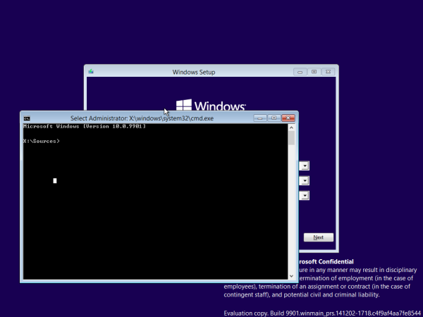 písmeno jednotky systému Windows winre