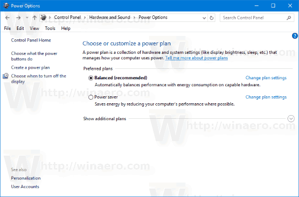 Windows 10 Ενεργοποίηση συστήματος ισχύος