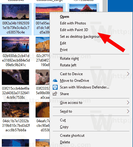 Windows 10 - قم بإزالة إنشاء قائمة سياق فيديو جديدة