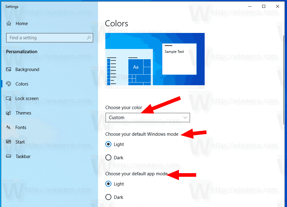 Windows 10 Personnaliser le thème léger