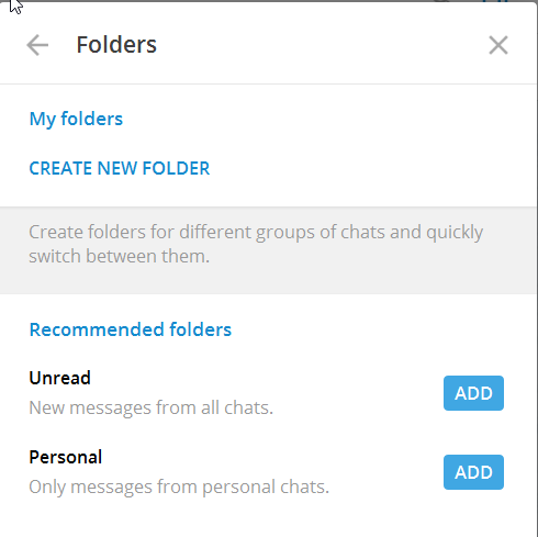 Folder Telegram 3
