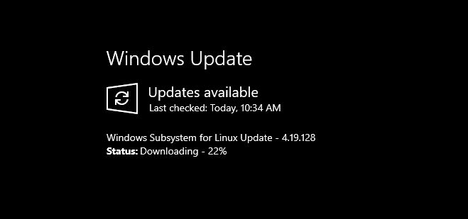 Sous-système Windows pour la mise à jour Linux 419128 500x234