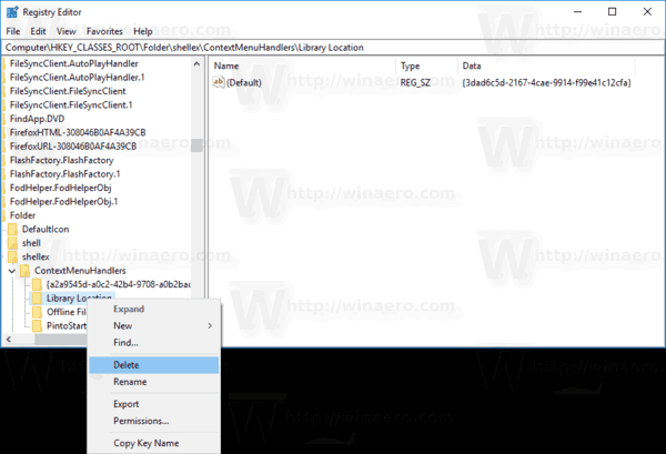 Opnemen in bibliotheek hersteld in Windows 10