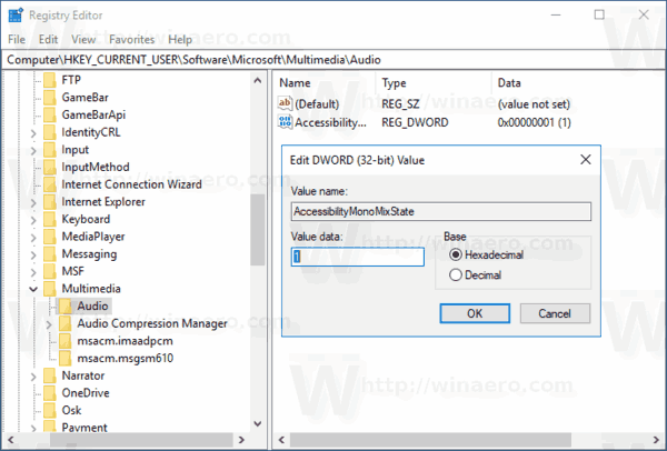 Windows 10 Bật âm thanh đơn âm với tinh chỉnh