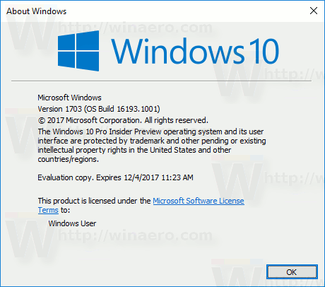 Teave Windowsi kontekstimenüü kohta Windows 10