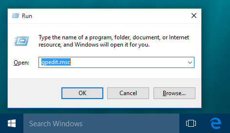 Windows 10 dezactivează politica de grup a ecranului de blocare 02
