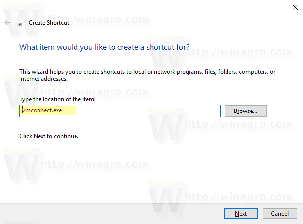 Windows 10 Hyper V-verbindingssnelkoppeling 1