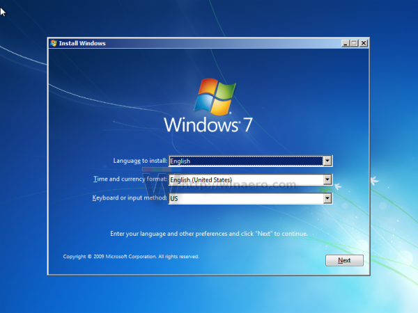 Počítač na opravu systému Windows 7