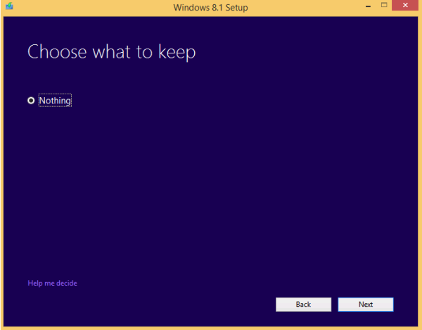 Windows 8.1 δεν υπάρχει αναβάθμιση