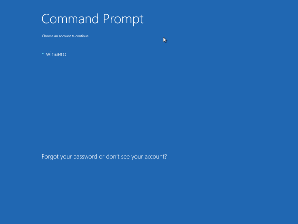 Bumukas ang Command Prompt