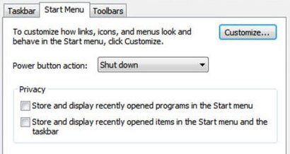 Hapus Riwayat Proses di Windows 7