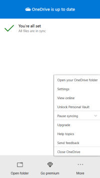 πώς να αλλάξετε ή να ενεργοποιήσετε το λογαριασμό onedrive στα Windows 10