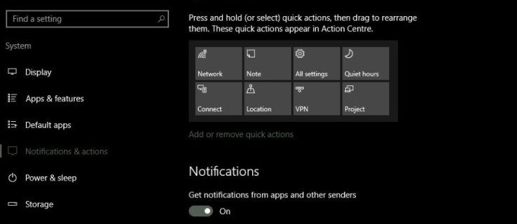 Πώς να ανοίξετε το Κέντρο δράσης στα Windows 10 και τι να κάνετε όταν είστε εκεί