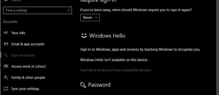 Kaip sustabdyti slaptažodžių raginimus ir automatinį prisijungimą sistemoje „Windows 10“