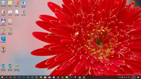 Пакет тем 01 для Windows 10 Flora 4