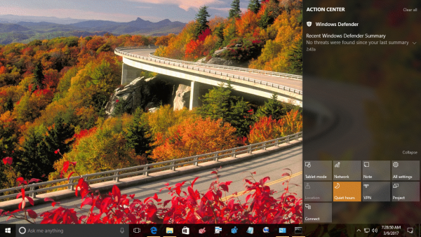 Téma Jesenné lístie Windows 10 2