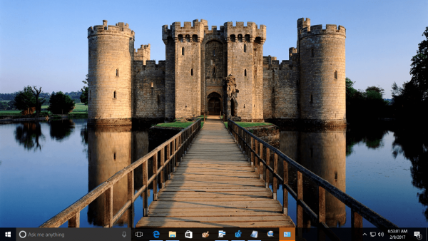 Windows 10 8 7のヨーロッパの城のテーマ Windowsテーマパック