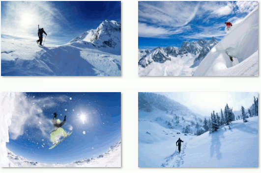 صور الرياضات الثلجية 1