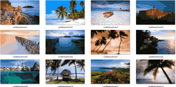 CaribbeanShores Themepack Obrázky