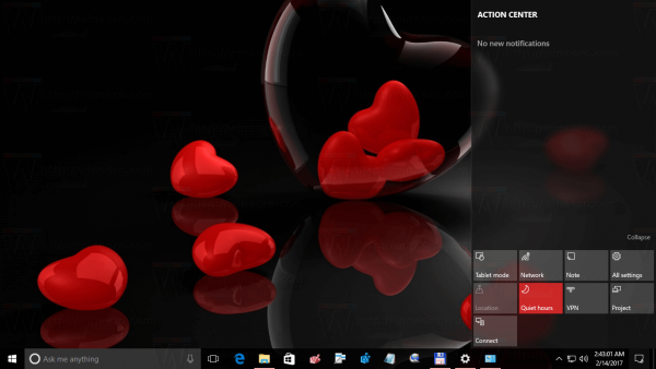 Tema de Sant Valentí per a Windows 10 4