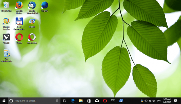 Windows 10Forestsテーマパック1