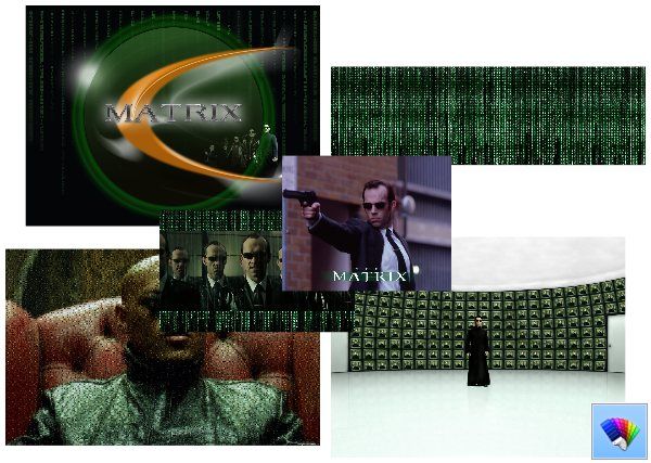 „Matrix“ tema, skirta „Windows 8“