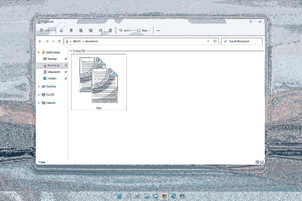 Kliknij menu folderu prawym przyciskiem myszy w systemie Windows 11
