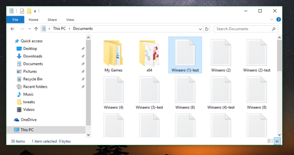 File Explorer mengangkat folder command prompt saat ini