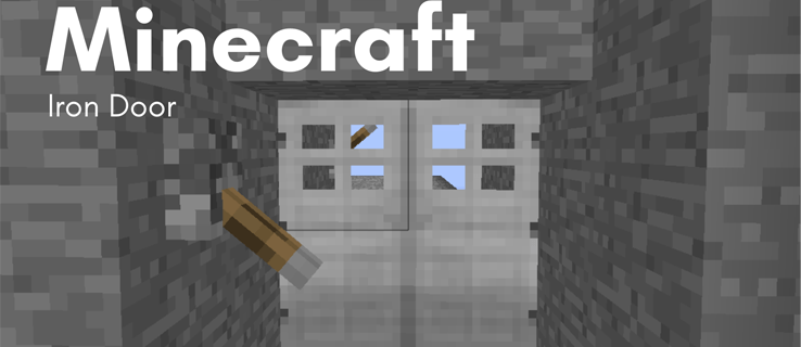 Comment ouvrir une porte en fer dans Minecraft